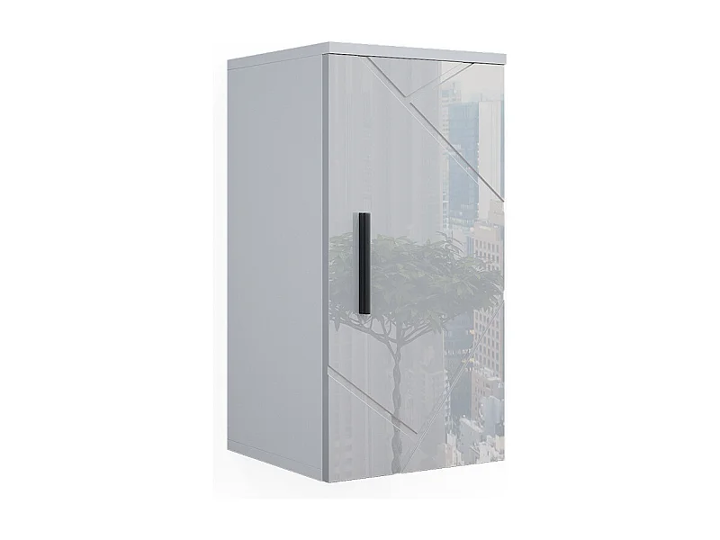 Badschrank weiß hochglanz 30x24x59 irma