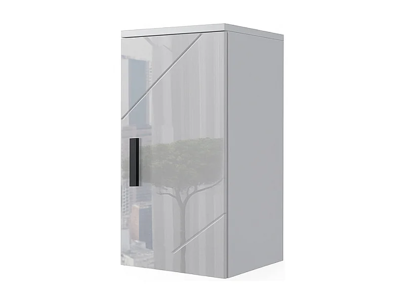 Badschrank weiß hochglanz 30x24x59 irma