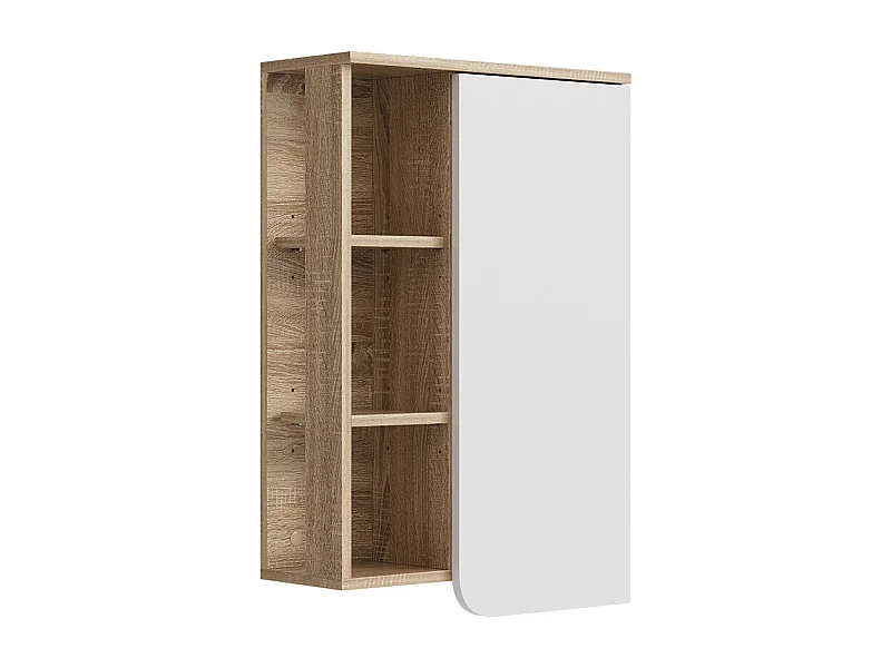 Armoire murale sonoma/blanc 50x20x75 karen