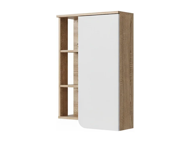 Armoire murale sonoma/blanc 50x20x75 karen