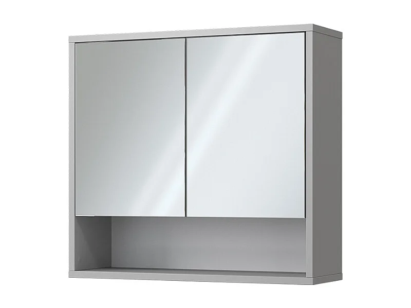 Badspiegelschrank grau 70x22.1x65 eliza