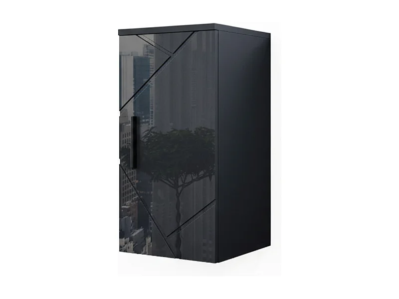 Mobile bagno antracite lucido 30x24x59 irma