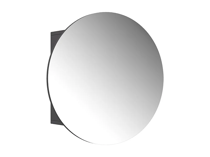 Armario con espejo para baño antracita 60x17.4x60 loki