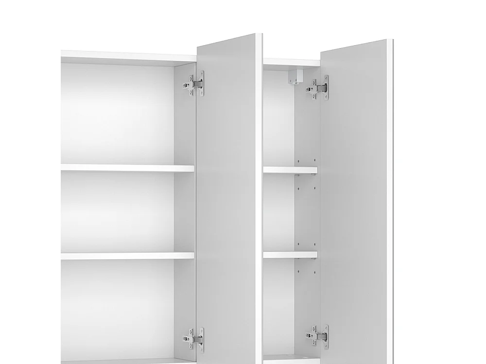 Armoire de toilette blanc 100x16.9x79.8 sola