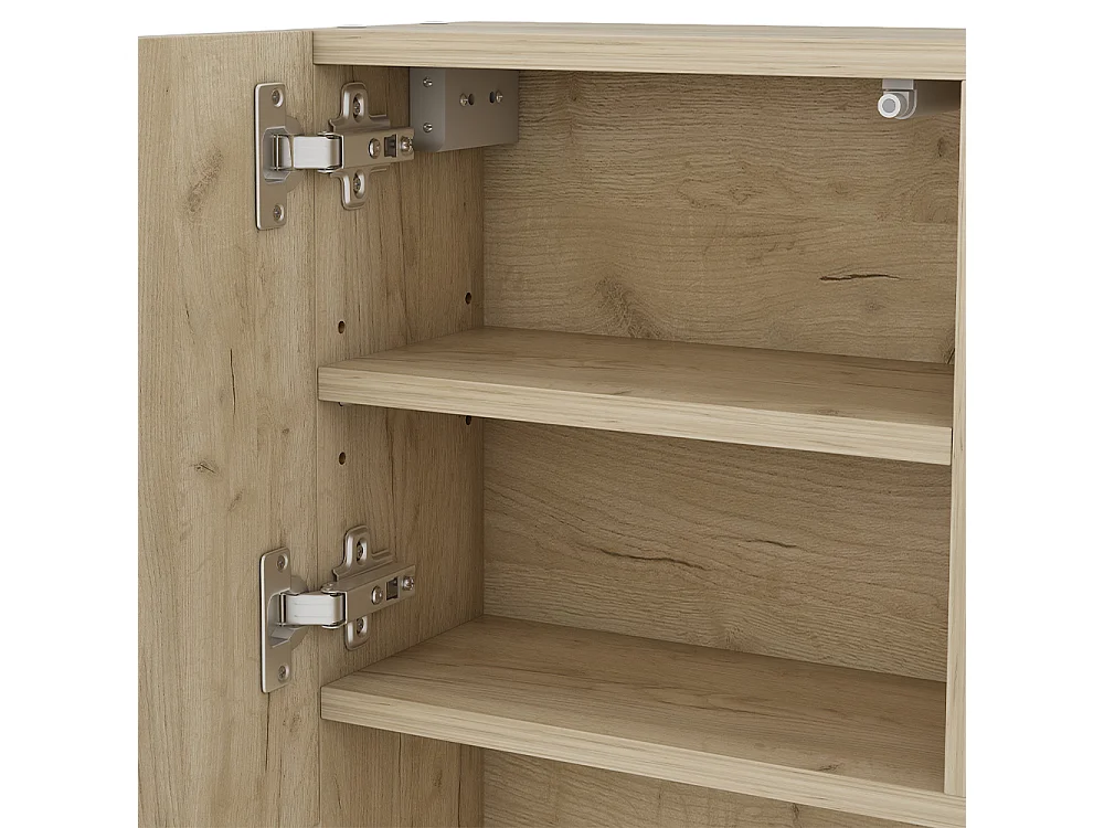 Armoire de toilette blanc 54x17x55 edge