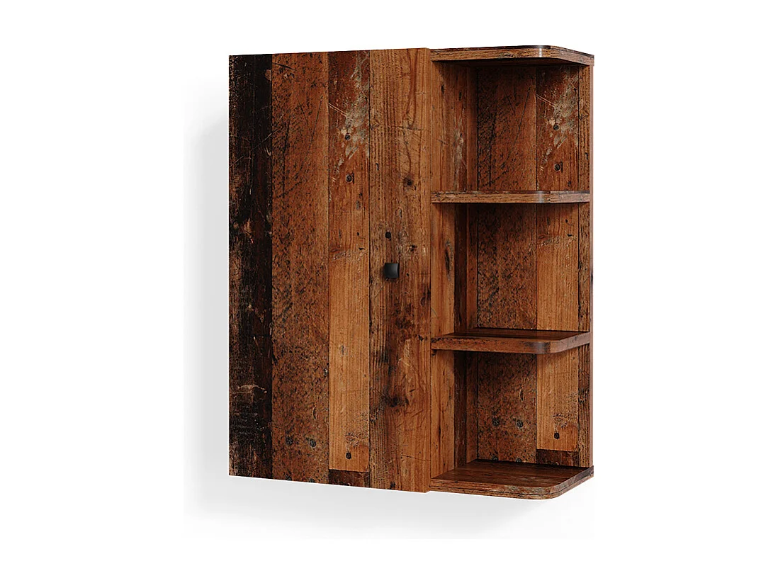 Armoire murale chêne rustique 47.2x20.8x59.2 fynn