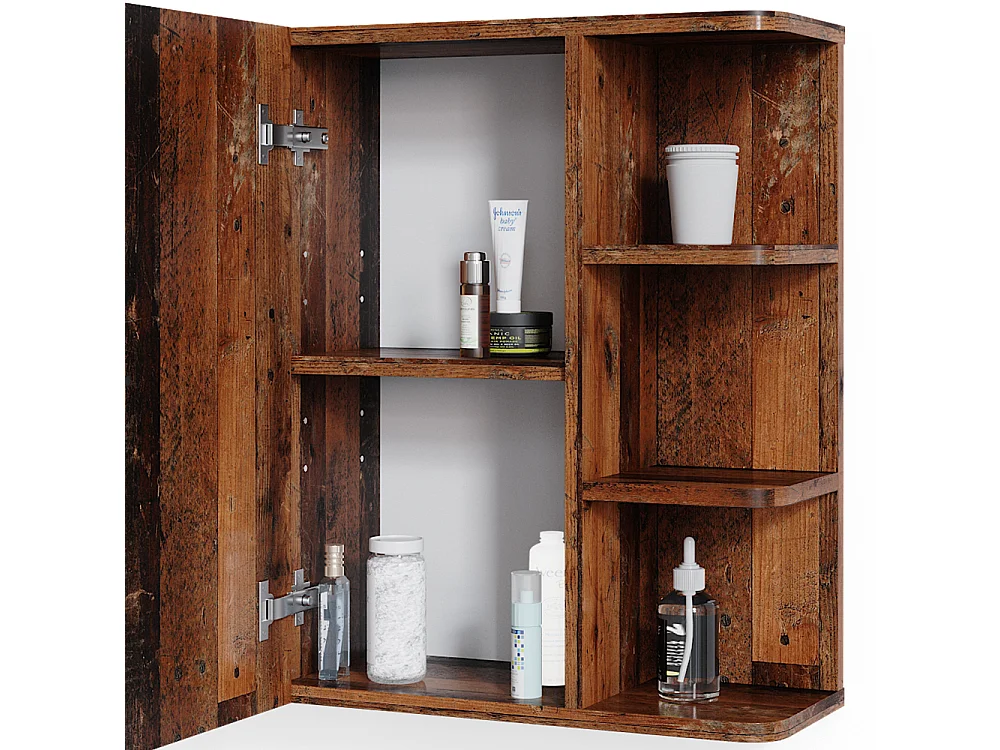 Armoire murale chêne rustique 47.2x20.8x59.2 fynn