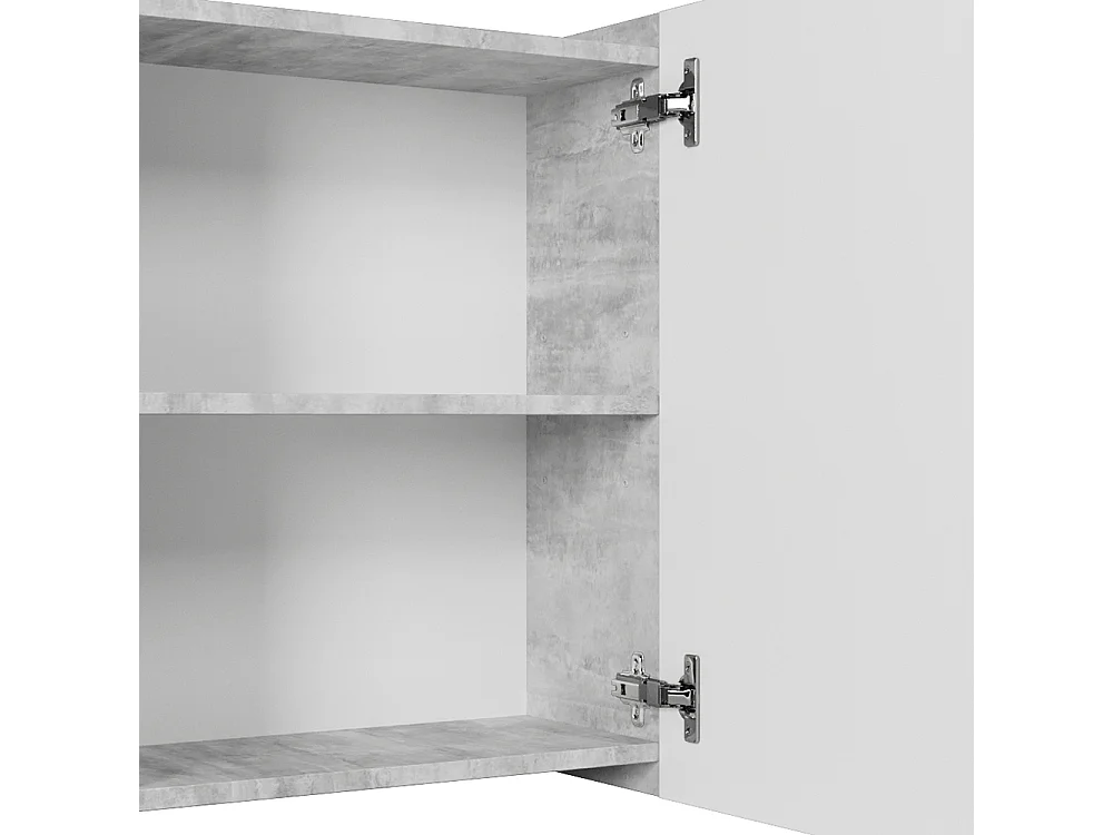 Armoire de toilette béton 62x20.8x64 fynn