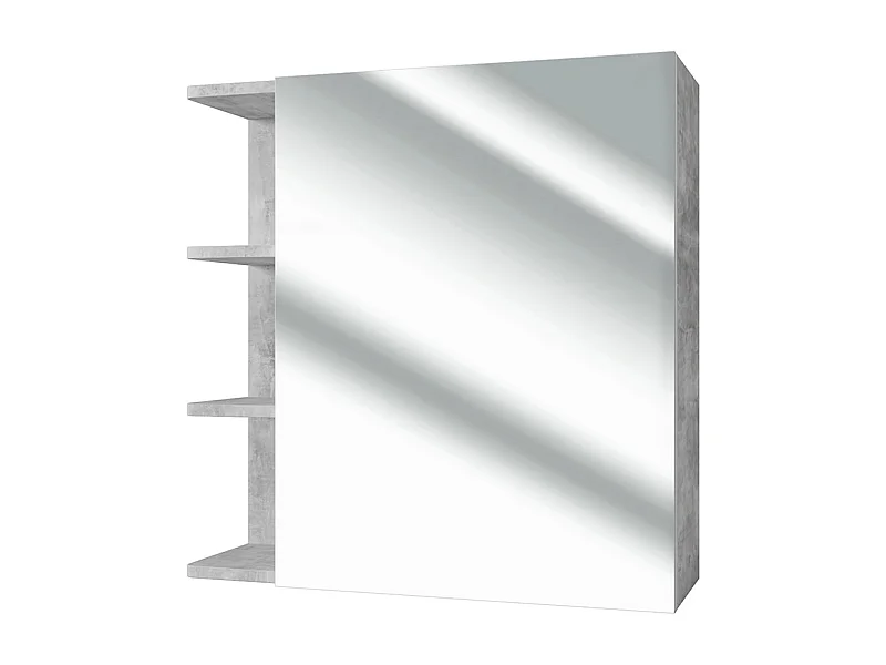 Badkamerspiegelkast beton 62x20.8x64 fynn