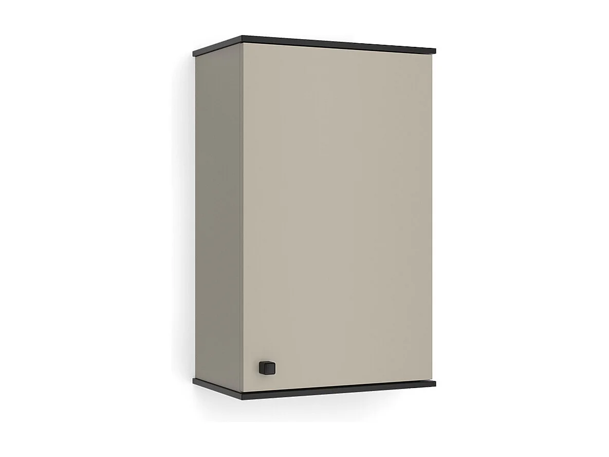 Armoire de salle de bain grège 37x24x60 joli