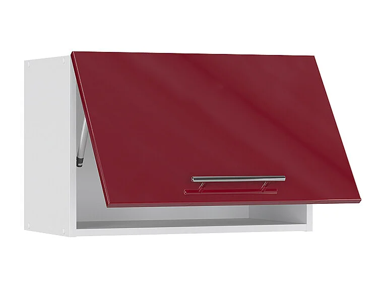 Armoire murale rouge bordeaux haute brillance 60x34.1x40 fame-line