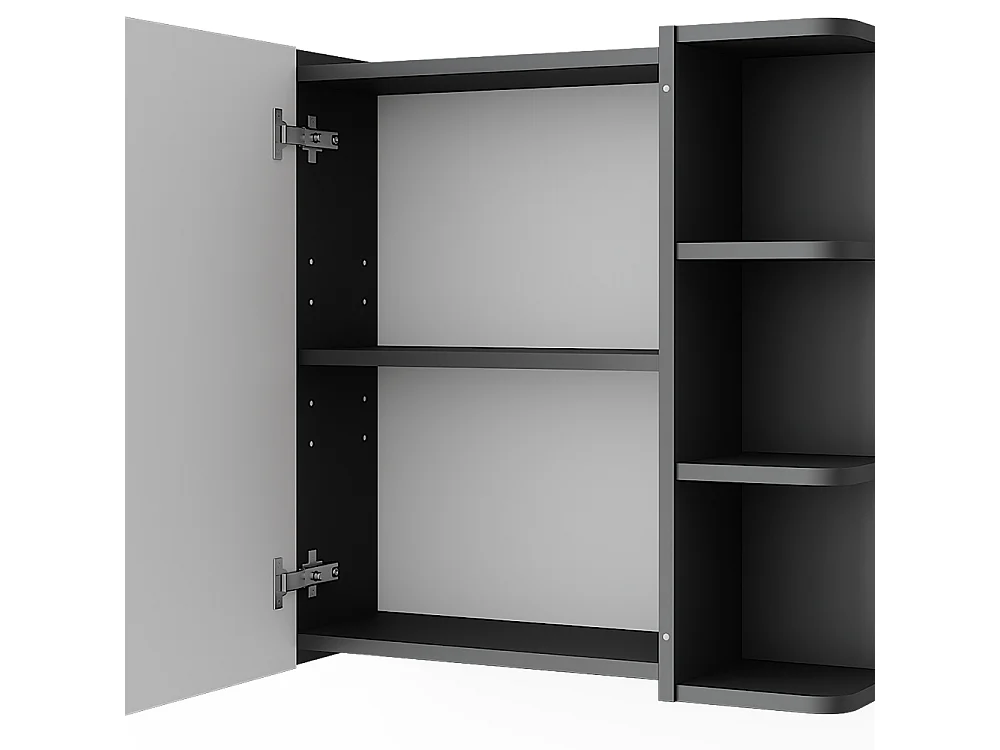 Armoire à glace anthracite 62x20.8x64 fynn