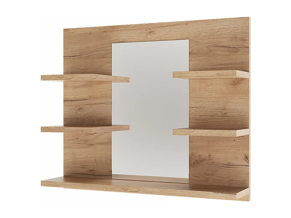 Armoire de toilette chêne de force doré 58.8x13.6x50 wilbur