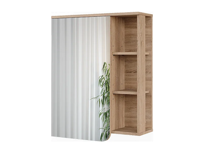 Spiegelkast sonoma/blauw 60x20x75 karen
