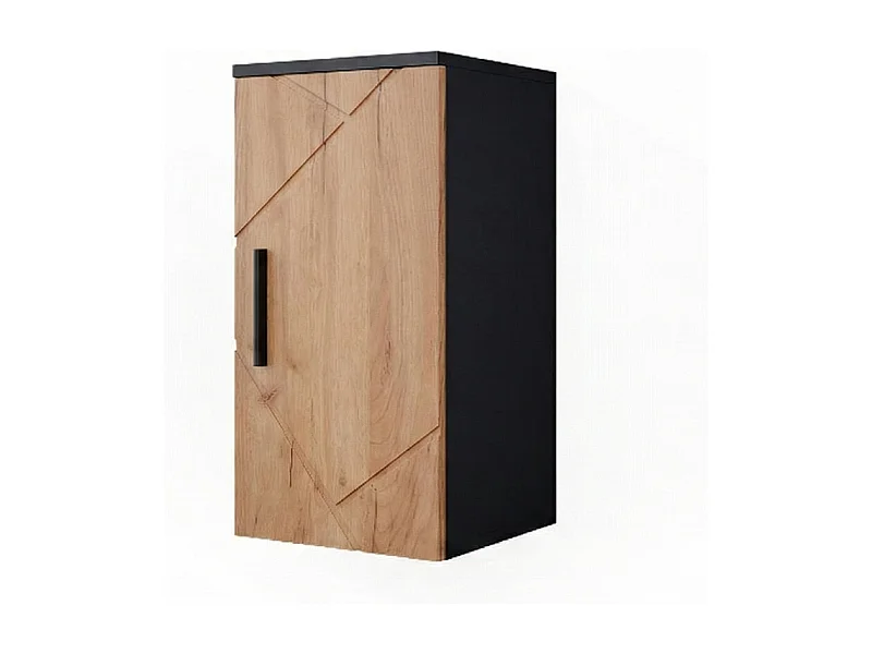 Badkamerkast eik goud/antraciet 30x24x59 irma