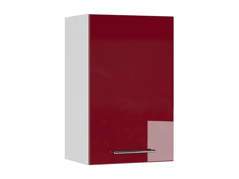 Armoire murale rouge bordeaux haute brillance 45x34.1x72 fame-line