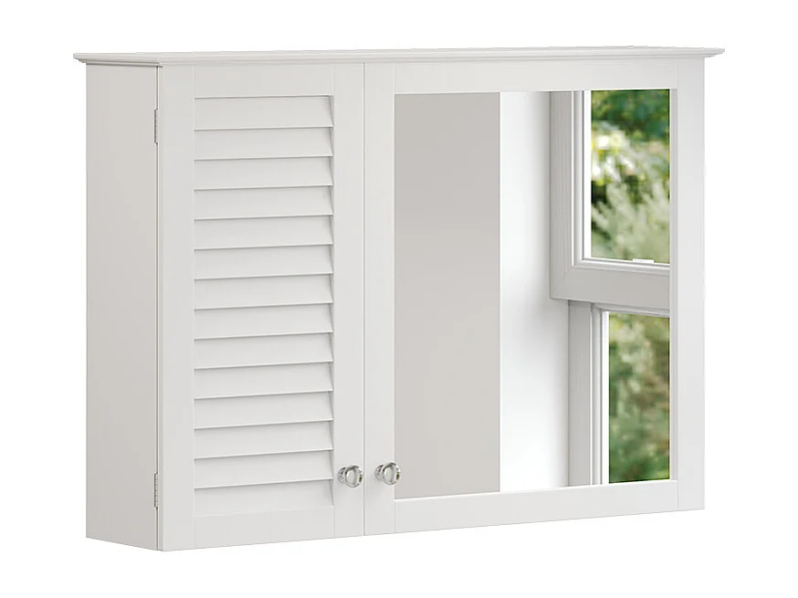 Armoire de toilette blanc 68x16.5x48 riad