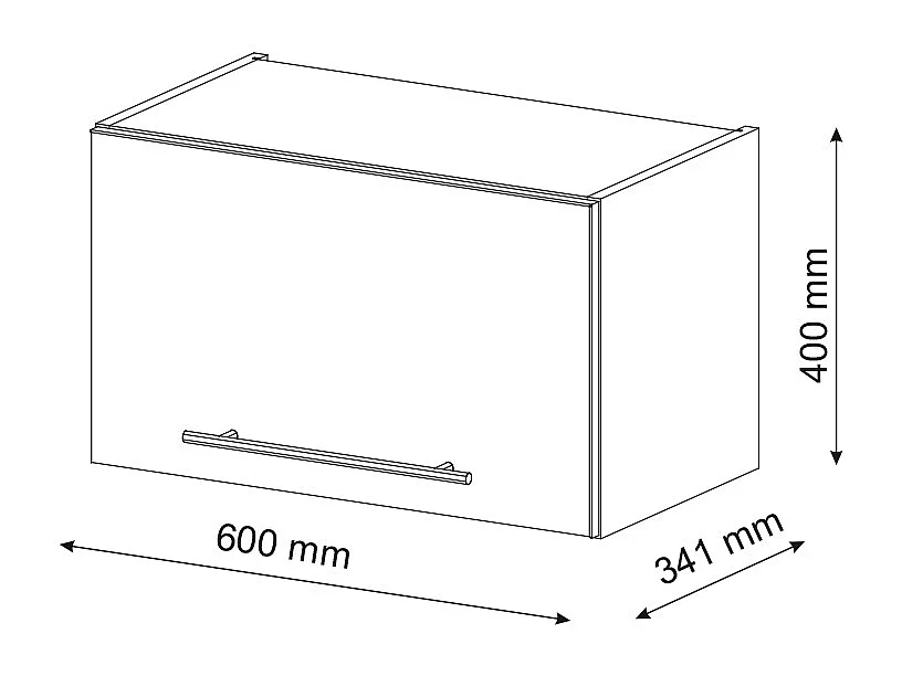 Estantes de baño antracita 60x34.1x40 fame-line