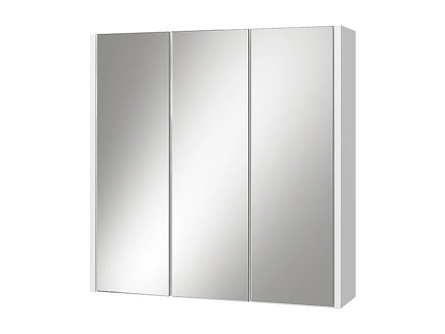 Armario con espejo para baño blanco 67.4x17x68 majest