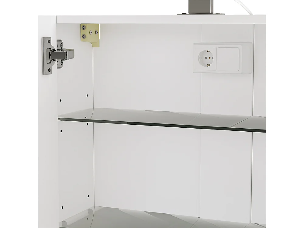 Armoire de toilette blanc 60x20x60 lavio