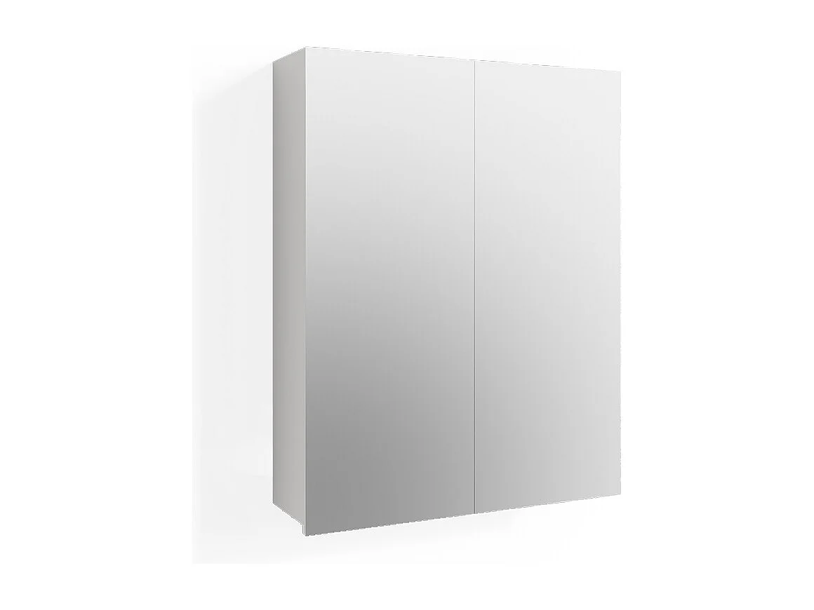 Armoire de toilette blanc haute brillance 60x17.2x77 fredd