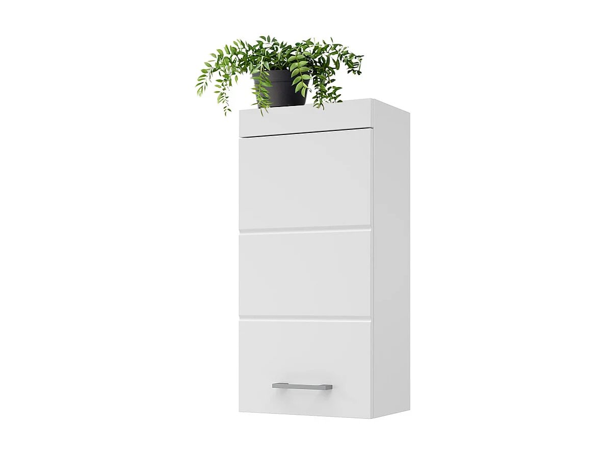 Armoire murale blanc 37x24.6x77 luna