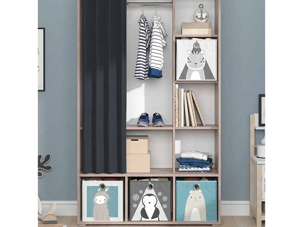 Kinderkleiderschrank sonoma 105.8x38x178.1 luigi