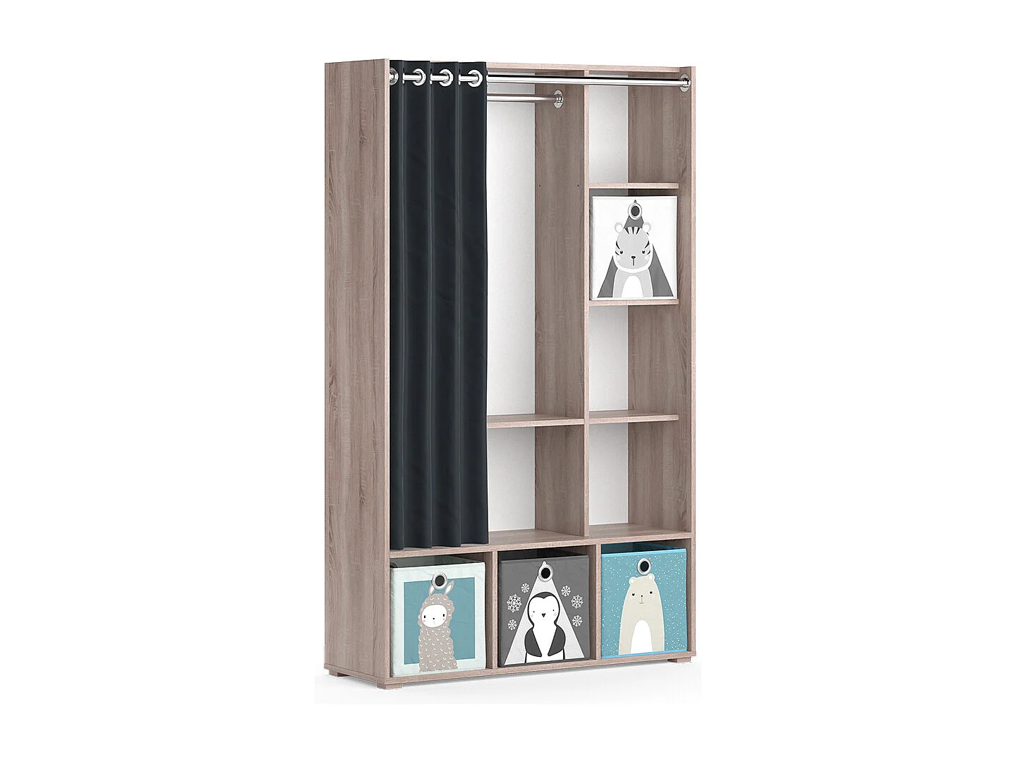 Armoire pour enfants sonoma 105.8x38x178.1 luigi