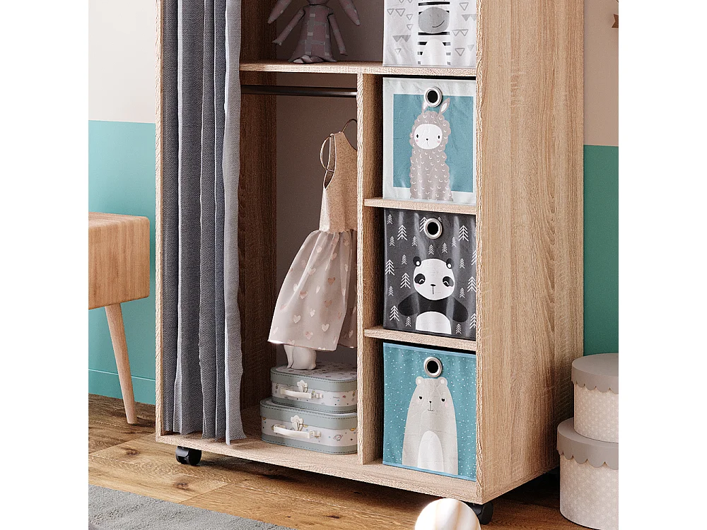 Kleiderschrank sonoma 100x50x146.6 doros