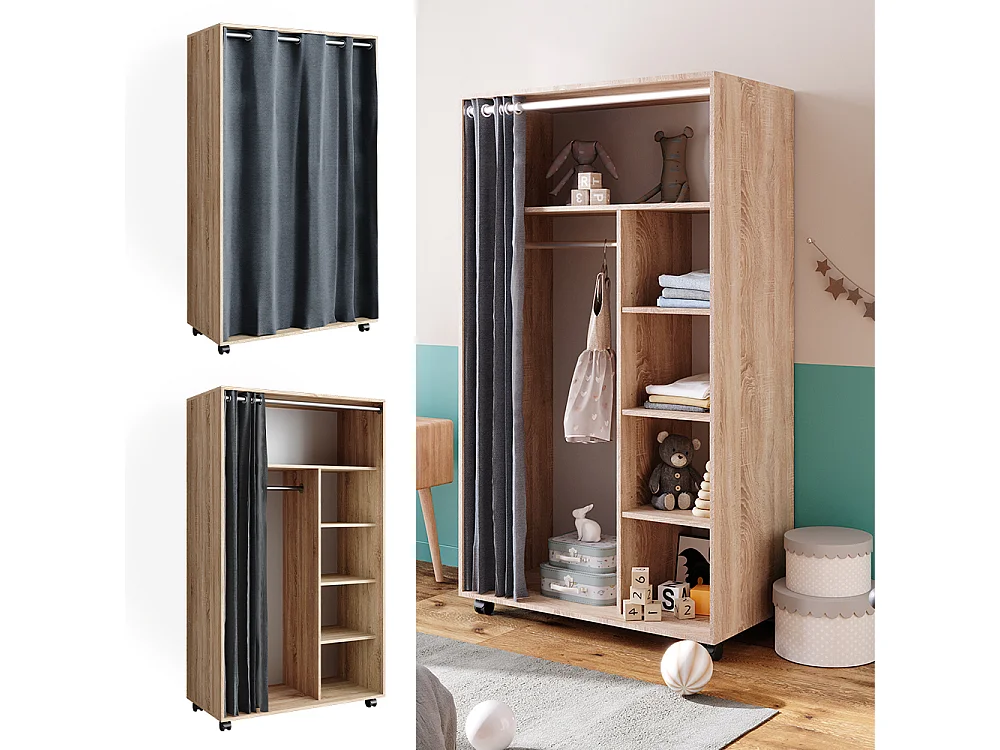 Armoire sonoma 100x50x168 doros