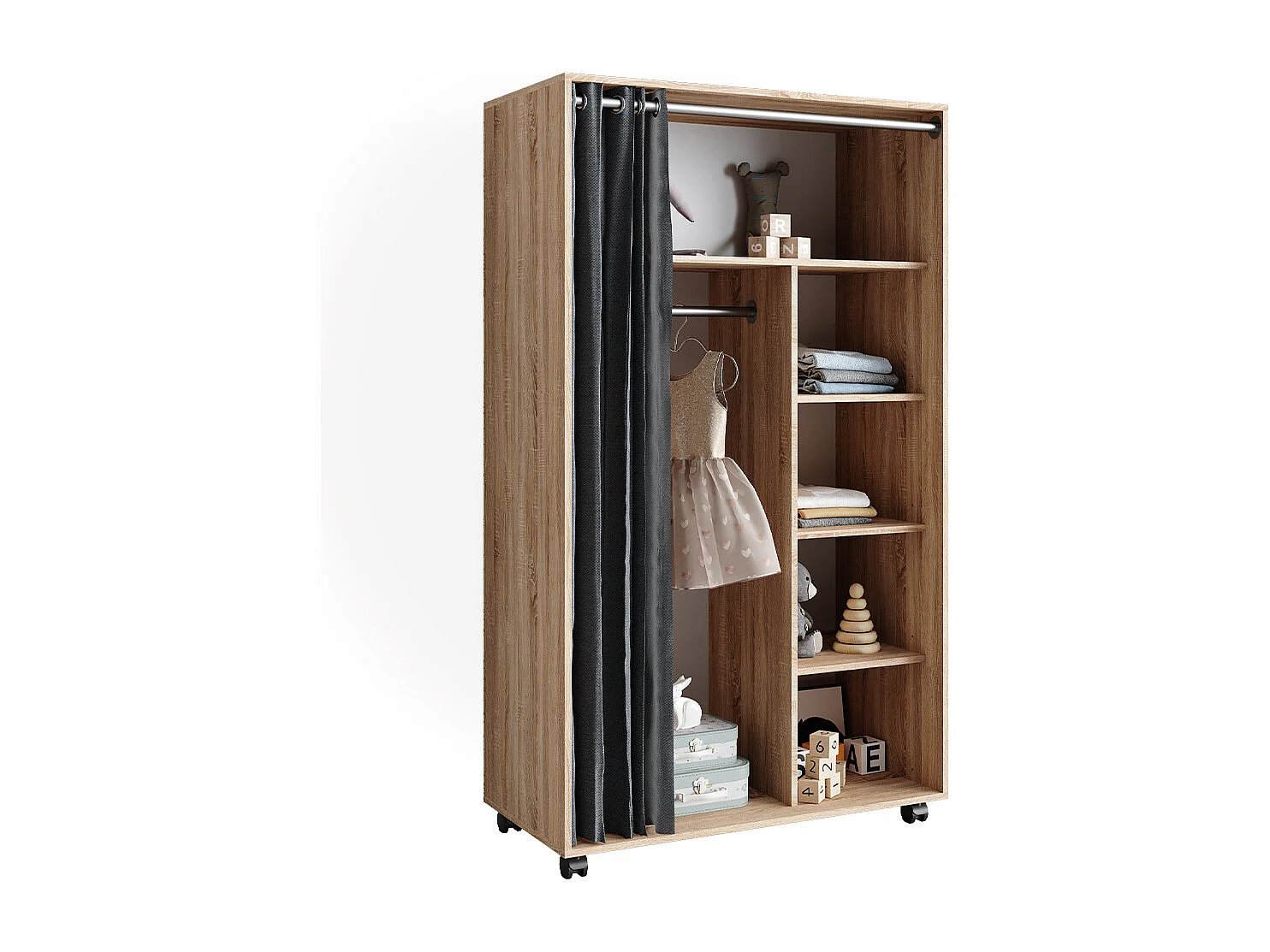 Armoire sonoma 100x50x168 doros