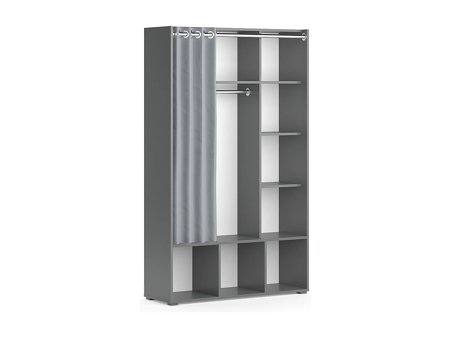 Armoire gris 38x105.8x178.1 luigi