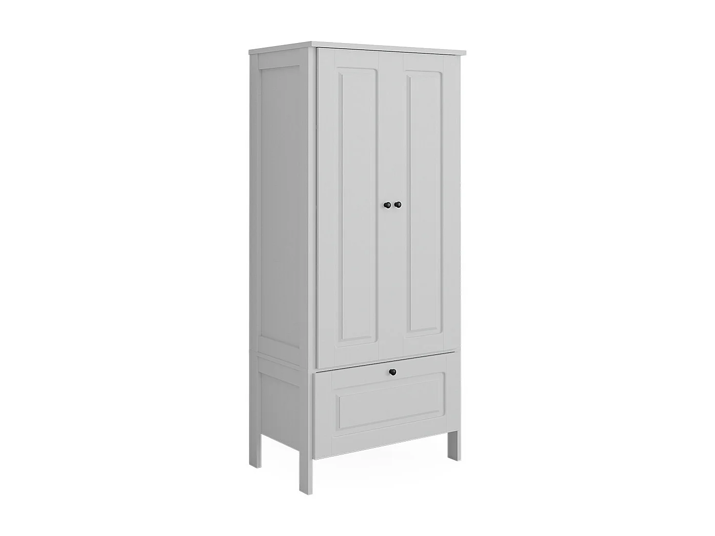 Armoire pour enfants blanc 83.3x53.4x187 ajaton