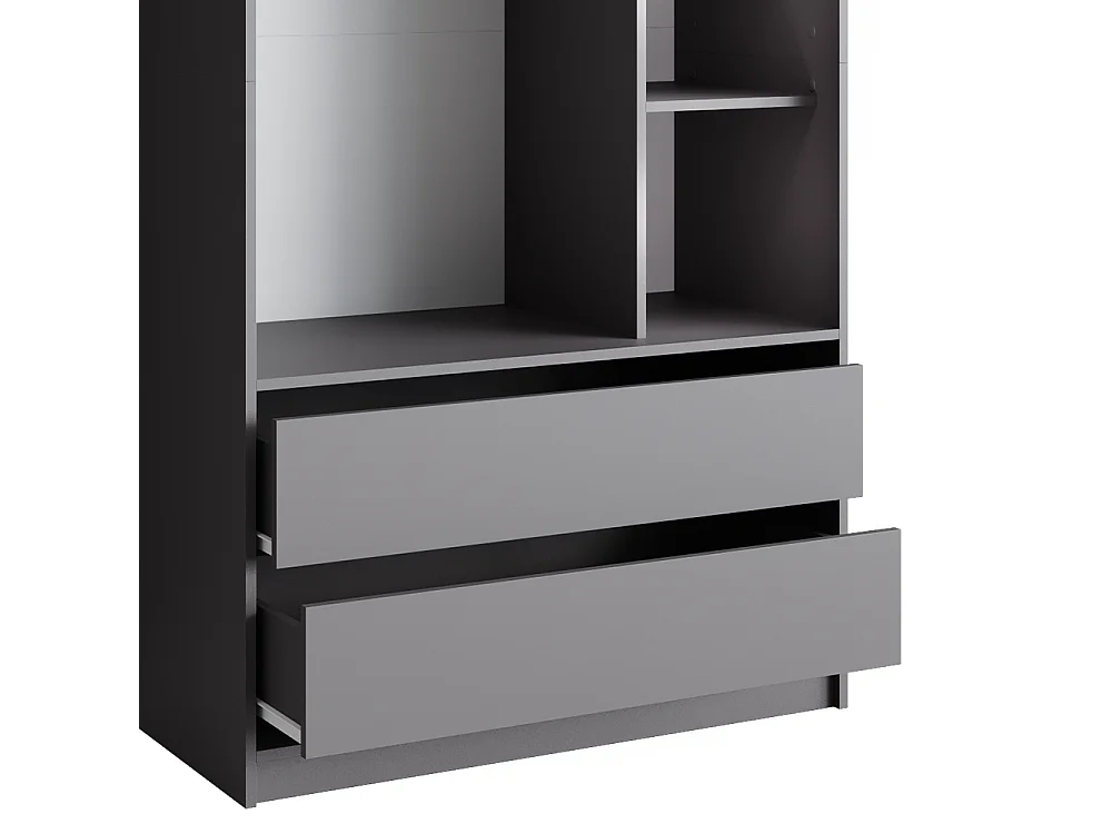 Armario antracita 100x50x200 elmo