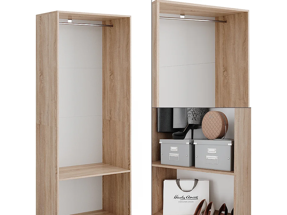 Armario sonoma 80x50x200 elmo