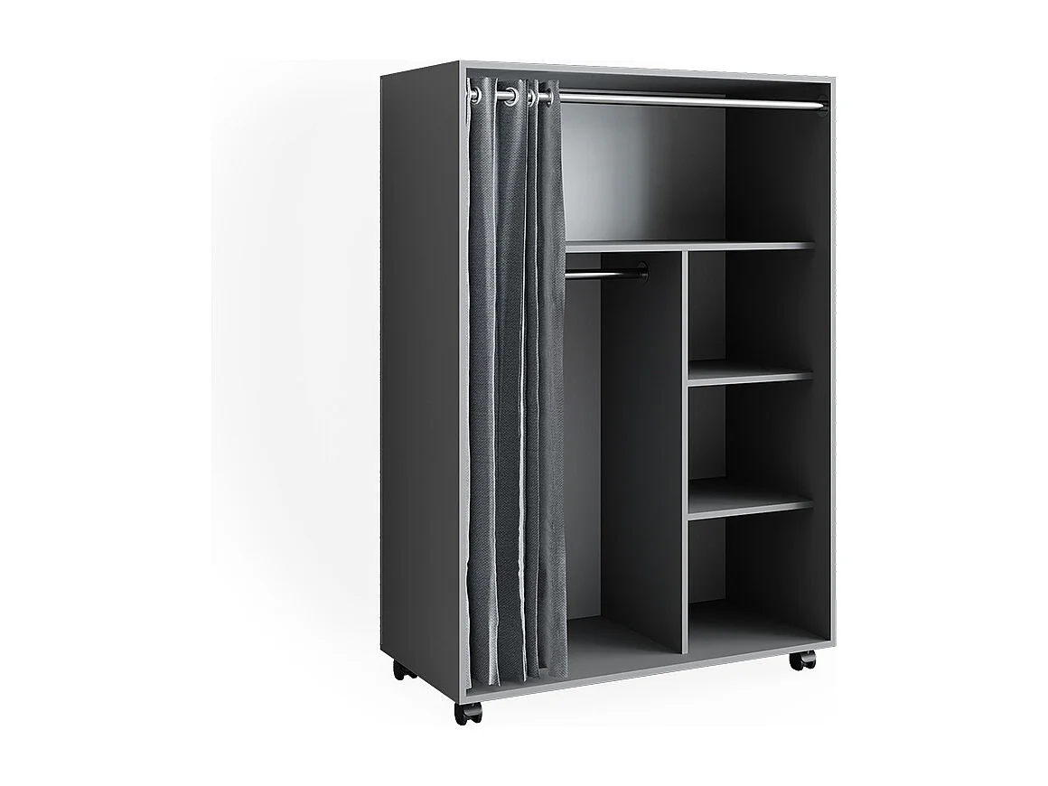 Armoire gris 100x50x146.6 doros