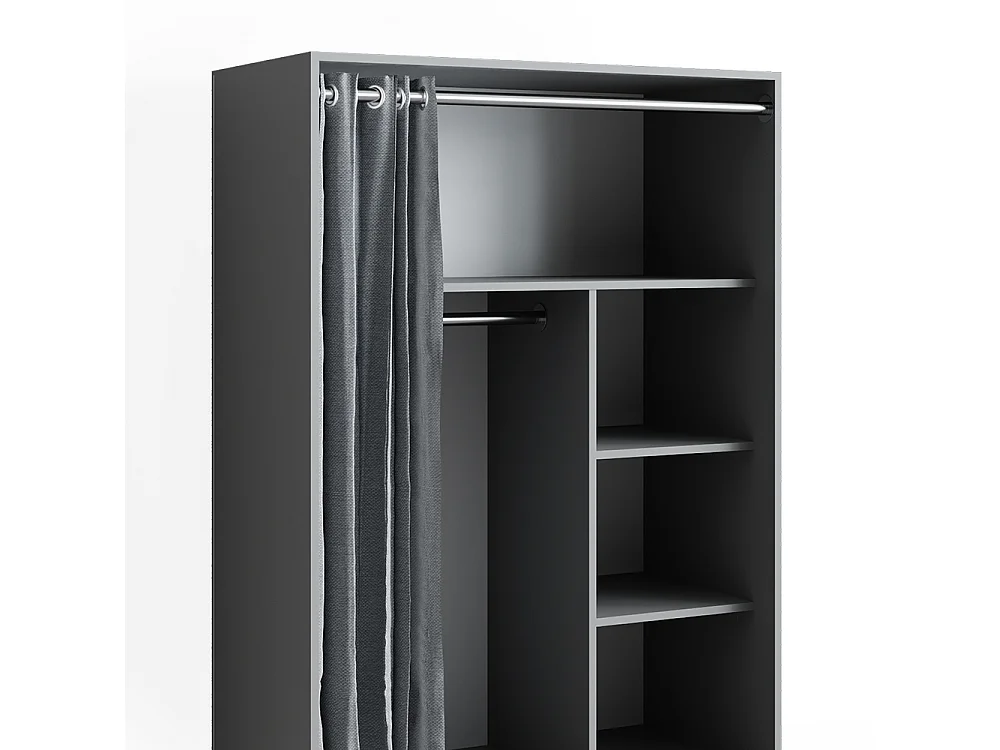 Armoire gris 100x50x146.6 doros