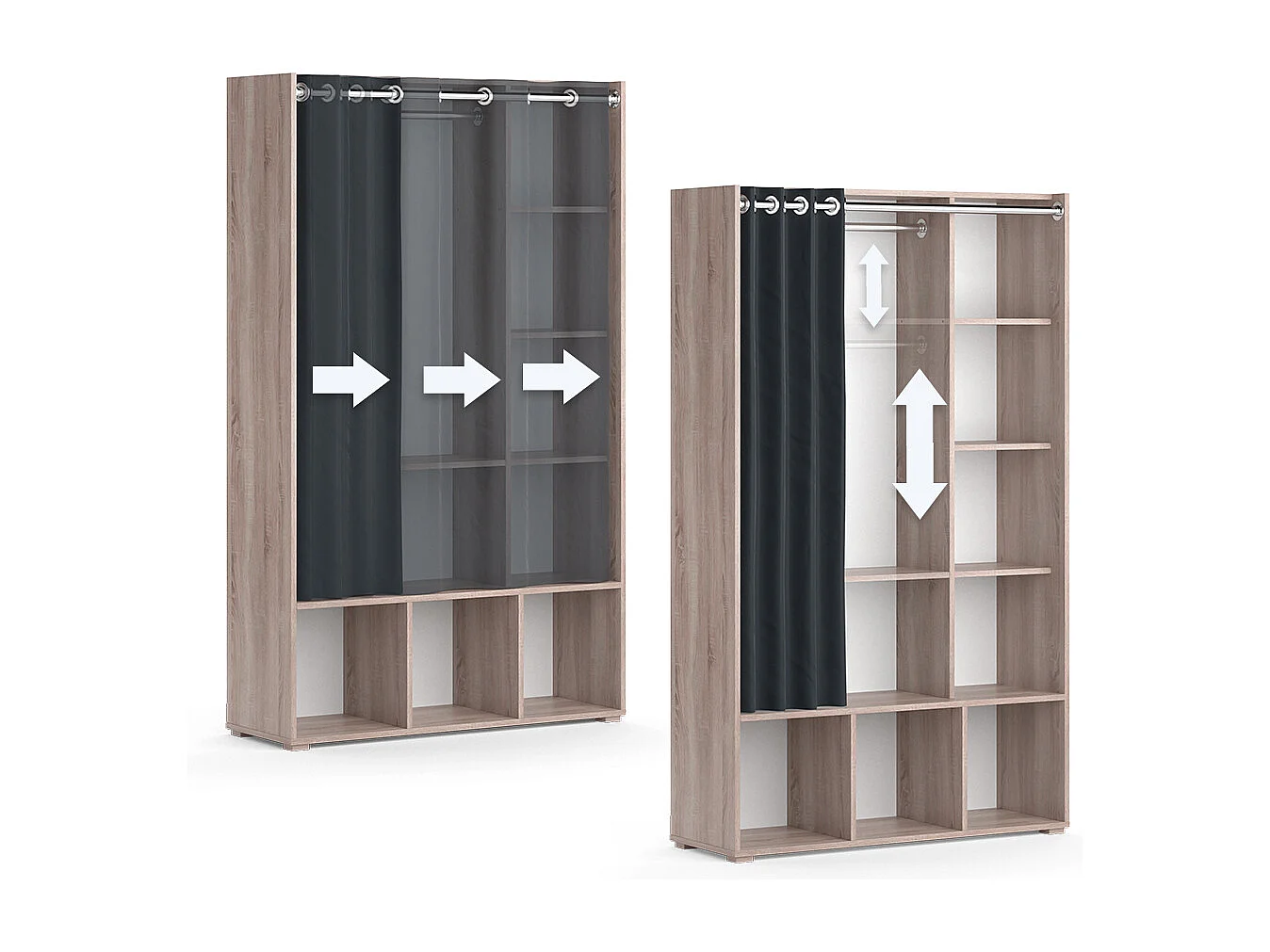 Armoire sonoma 38x105.8x178.1 luigi