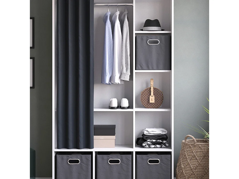 Armoire blanc 38x105.8x178.1 luigi