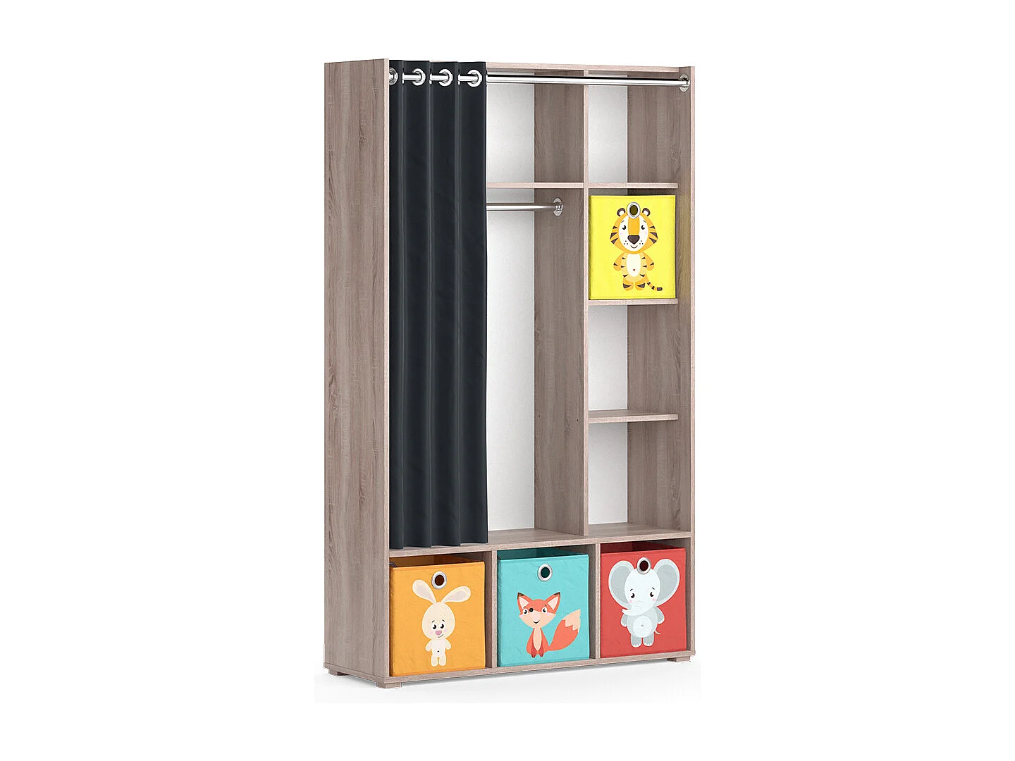 Armoire pour enfants sonoma 105.8x38x178.1 luigi