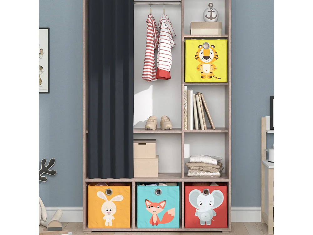 Kinderkledingkast sonoma 105.8x38x178.1 luigi