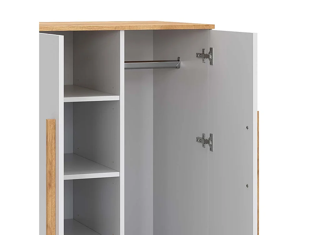 Armoire pour enfants blanc 70x53.4x120 malia