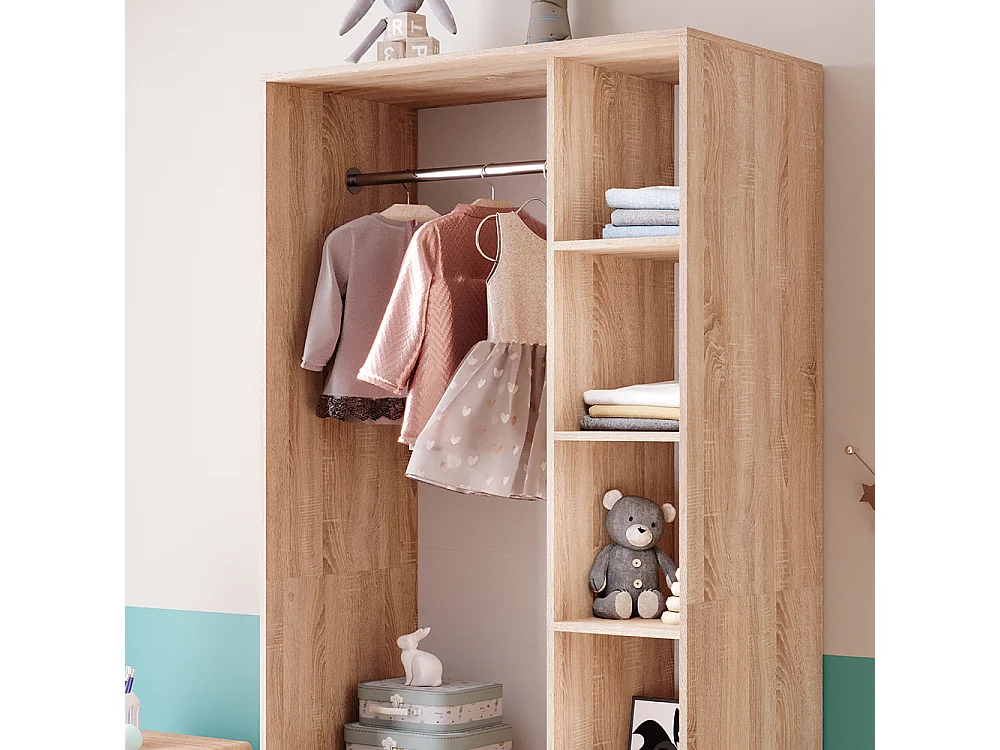 Armoire pour enfants sonoma 100x50x200 elmo