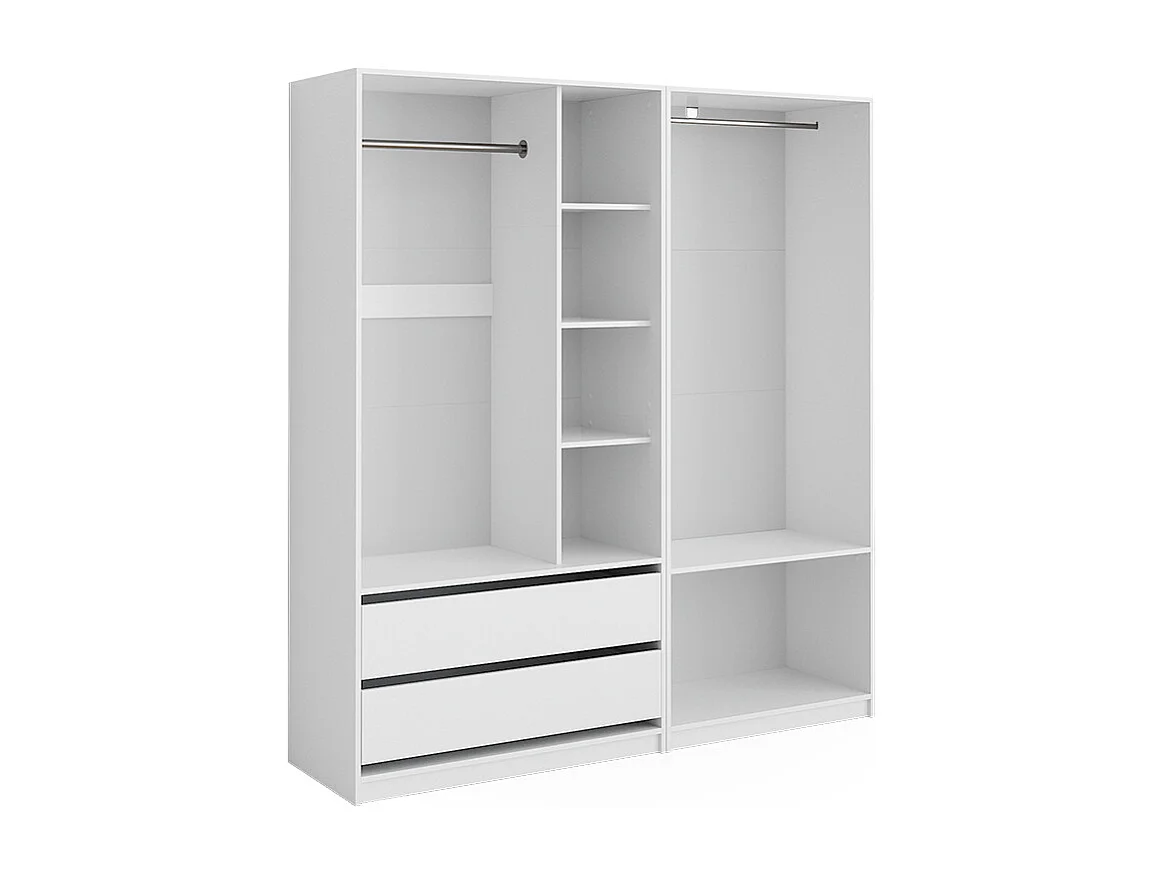 Armario blanco 100x50x200 elmo