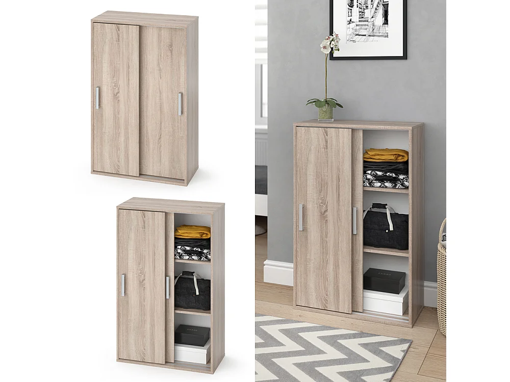 Armoire sonoma 68x33x108.5 falk