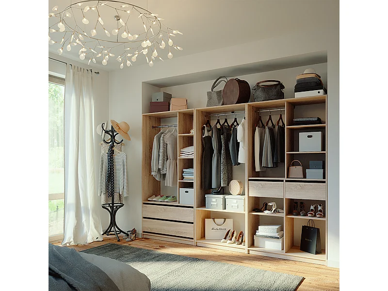 Armadio sonoma 100x50x200 elmo