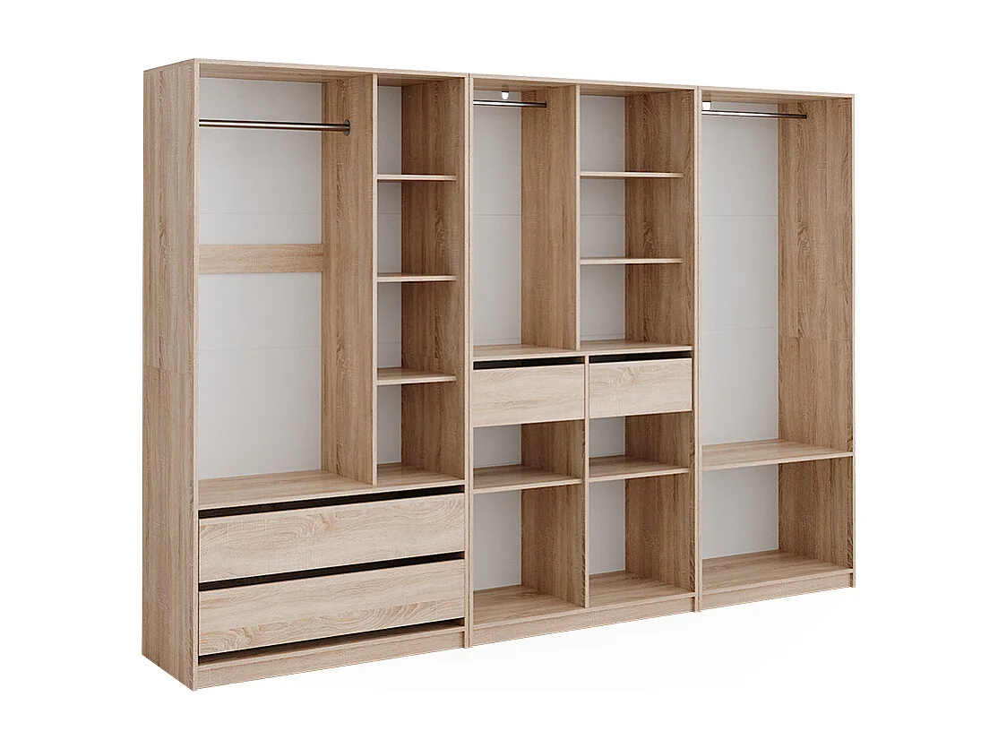 Armoire à vêtements sonoma 280x50x200 elmo