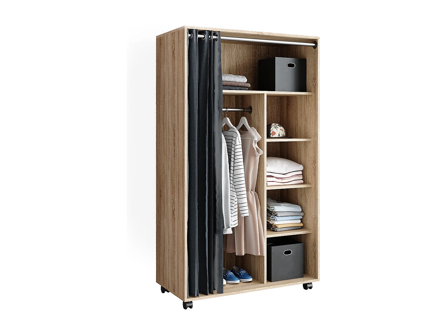 Armoire sonoma 100x50x168 doros