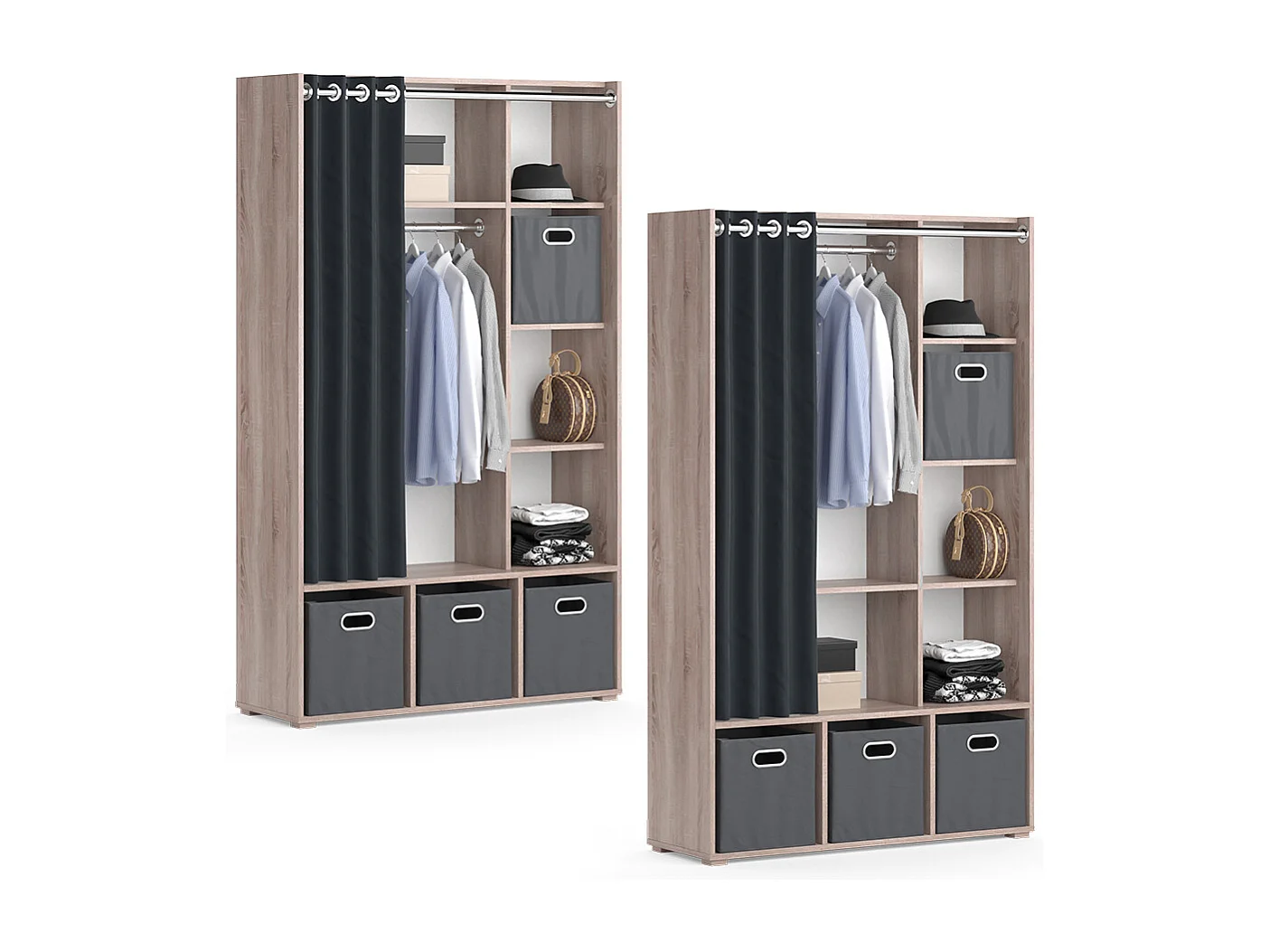 Armoire sonoma 38x105.8x178.1 luigi