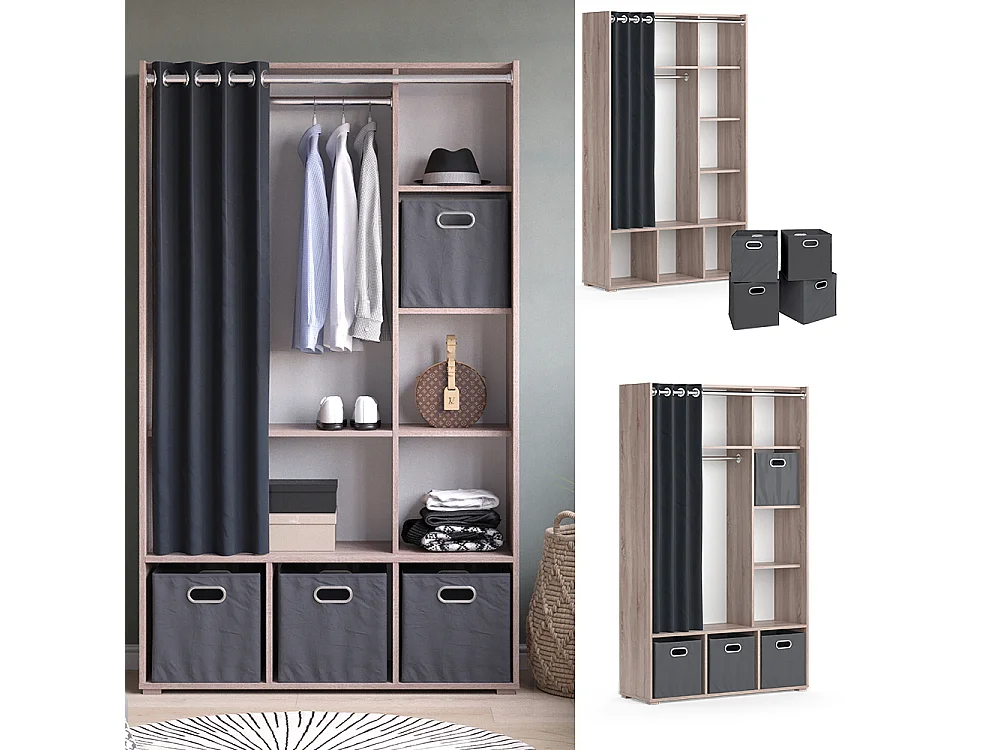 Armoire sonoma 38x105.8x178.1 luigi